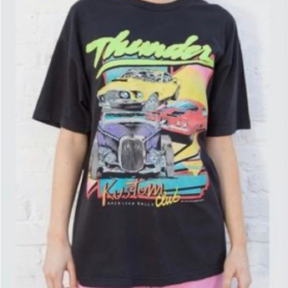 Brandy Melville Thunder Oversized Tee Shirt
